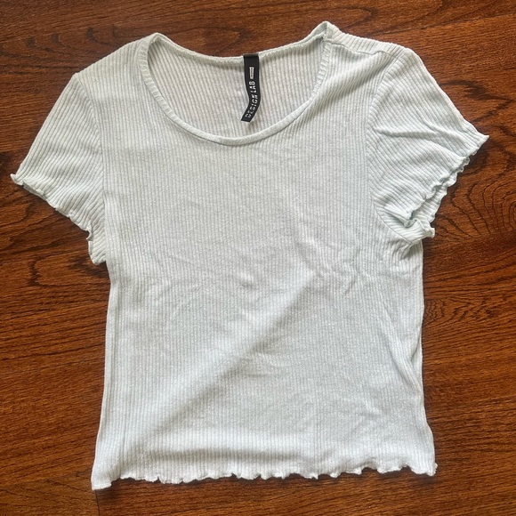 Design Lab Lord & Taylor Tshirt | Light Blue Tshirt - Picture 5 of 5